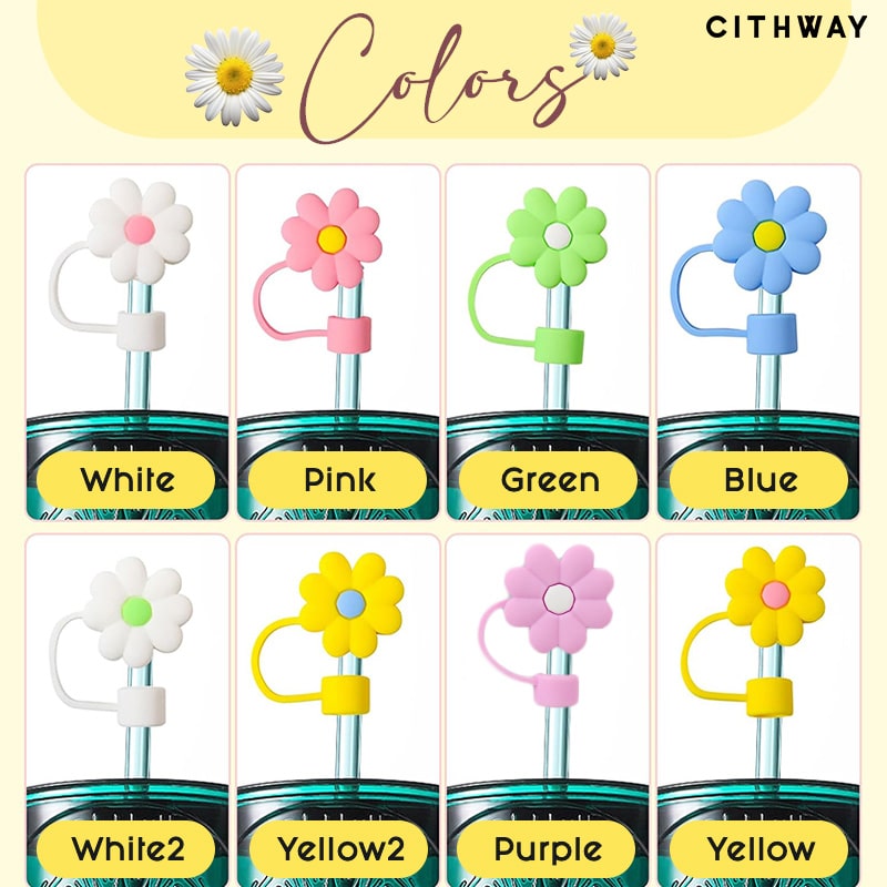 Cithway™ Daisy Straw Cover