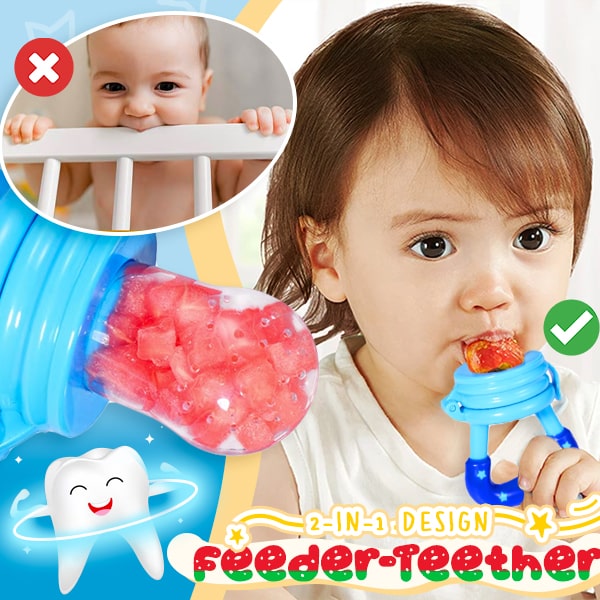 2-in-1 Baby Fruit Pacifier Feeder-Teether